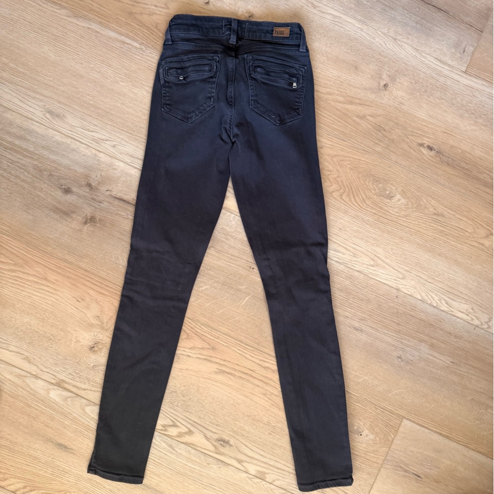 PAIGE Women's Black Jeggings